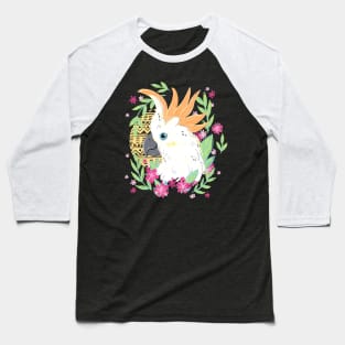 Citron Crested Cockatoo Baseball T-Shirt